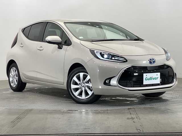 トヨタ アクア Z 栃木県 2023(令5)年 1.1万km クリアベージュメタリック 純正10.5型ディスプレイオーディオ/(Bluetooth・USB)/パノラミックビューモニター/トヨタセーフティセンス/ ・プリクラッシュセーフティ/ ・レーンキープアシスト/ ・オートクルーズコントロール/ ・オートハイビーム/ブラインドスポットモニター/コーナーセンサー/LEDヘッドライト/オートライト/フロントフォグランプ/AC100V充電/ETC/純正アルミホイール/純正フロアマット/スマートキー