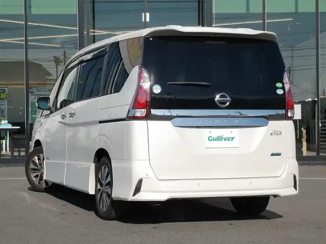 日産 セレナ ハイウェイスター プロパイロットED 茨城県 2017(平29)年 8万km ブリリアントホワイトパール 純正ナビ/【iPod・SD・AM・FM・TV・ウォークマン・USB・BT・CD・DVD・Blu-ray・HDMI・VTR・AUX】/プロパイロット/フリップダウンモニター/レーダークルコン/Bカメラ/ETC/前後ドラレコ/前後コーナーセンサー/両側パワスラ/ブレーキホールド/フロアマット/純正アルミホイール