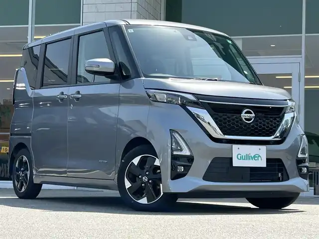 日産 ルークス HWS X プロパイロットED 兵庫県 2022(令4)年 4.5万km チタニウムグレーメタリック ETC/純正ナビ/Bluetoothオーディオ/AUX/USB/アラウンドビューモニター/プロパイロット/両側パワースライドドア/アイドリングストップ/フォグランプ