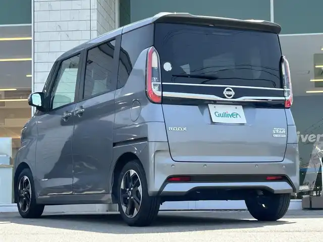 日産 ルークス HWS X プロパイロットED 兵庫県 2022(令4)年 4.5万km チタニウムグレーメタリック ETC/純正ナビ/Bluetoothオーディオ/AUX/USB/アラウンドビューモニター/プロパイロット/両側パワースライドドア/アイドリングストップ/フォグランプ