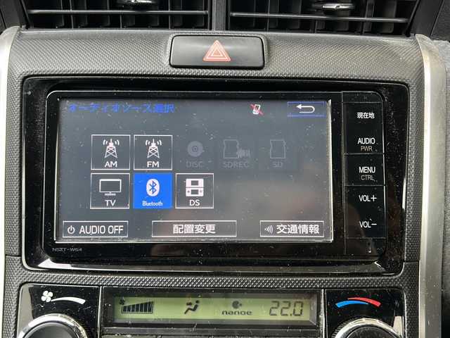 トヨタ カローラ フィールダー 1．5G 愛知県 2014(平26)年 10.6万km ブラックマイカ ワンオーナー/禁煙車/純正メモリナビ/　AM/FM/BT/CD/DVD/フルセグTV/社外ドラレコ/純正フロアマット/ルーフレール/横滑り防止装置/電格ミラー/Wエアバッグ/カーテンエアバッグ/保証書/スペアキー