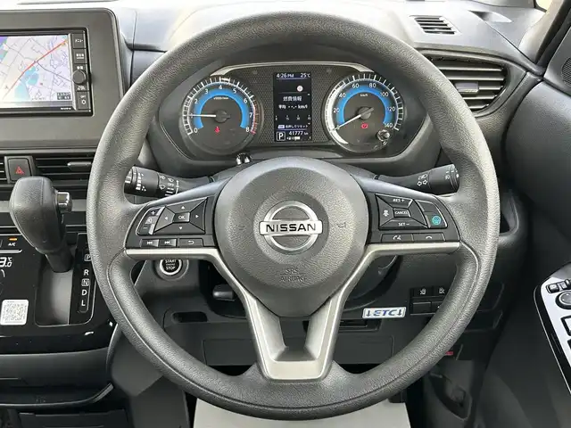 日産 ルークス HWS X プロパイロットED 兵庫県 2022(令4)年 4.2万km ブラック 純正7インチSDナビ/BTオーディオ/フルセグテレビ/アラウンドビューモニター/ビルトインETC/両側パワースライドドア/レーダークルーズコントロール/プロパイロット/エマージェンシーブレーキ/LEDヘッドライト/純正アルミホイール