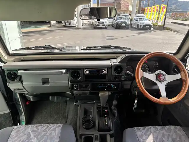 トヨタ ランドクルーザー FRPトップ ZX 京都府 1996(平8)年 15.8万km ダークブルーイッシュグレーM 社外ハンドル（純正有り）/4WD/社外CDデッキ/純正15インチアルミホイール