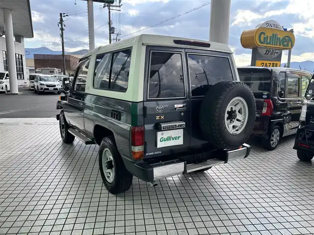 トヨタ ランドクルーザー FRPトップ ZX 京都府 1996(平8)年 15.8万km ダークブルーイッシュグレーM 社外ハンドル（純正有り）/4WD/社外CDデッキ/純正15インチアルミホイール