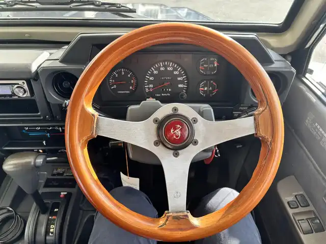 トヨタ ランドクルーザー FRPトップ ZX 京都府 1996(平8)年 15.8万km ダークブルーイッシュグレーM 社外ハンドル（純正有り）/4WD/社外CDデッキ/純正15インチアルミホイール