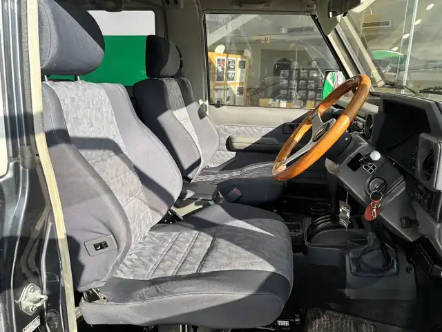 トヨタ ランドクルーザー FRPトップ ZX 京都府 1996(平8)年 15.8万km ダークブルーイッシュグレーM 社外ハンドル（純正有り）/4WD/社外CDデッキ/純正15インチアルミホイール