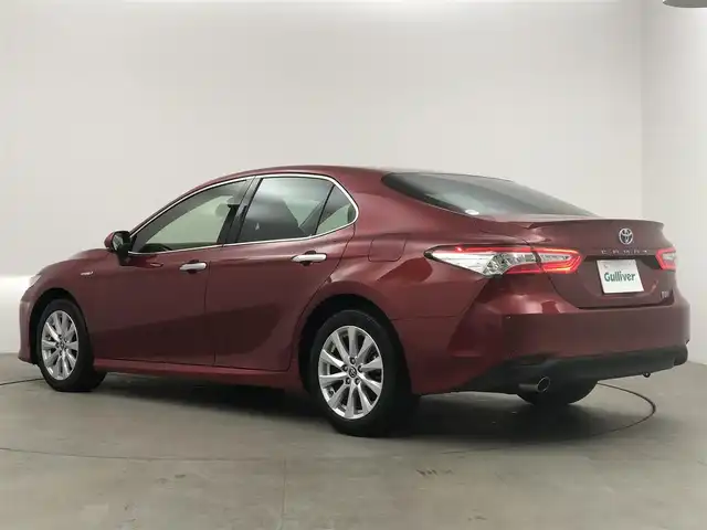 トヨタ カムリ G 愛知県 2018(平30)年 4万km エモーショナルレッド トヨタセーフティセンス/　・プリクラッシュセーフティ/　・アダプティブクルーズコントロール/　・レーンキープアシスト/　・クリアランスソナー/純正ナビ/　ＢＴ／フルセグＴＶ／ＡｐｐｌｅＣａｒＰｌａｙ／ＡｎｄｒｏｉｄＡｕｔｏ）/バックカメラ/ＥＴＣ/純正ドラレコ/運転席パワーシート/純正１７インチＡＷ