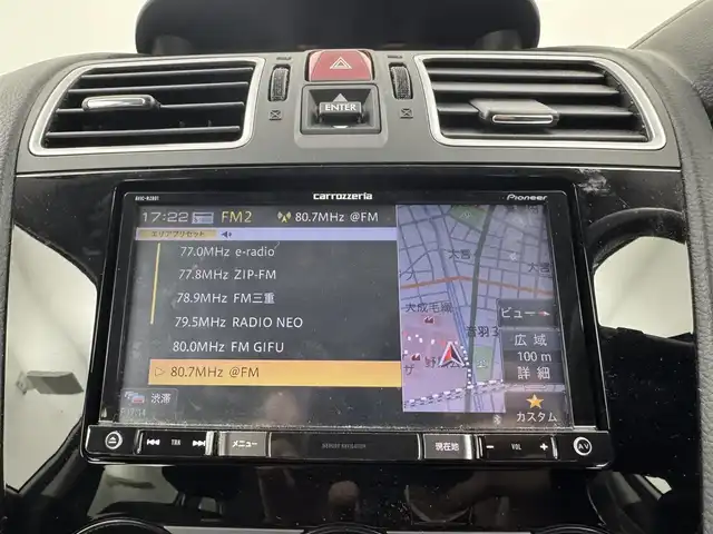 スバル フォレスター S－リミテッド スマートED 愛知県 2018(平30)年 4.1万km クリスタルホワイトP 社外ナビ（CARROZZERIA）/（フルセグ／ＢＴ／ＣＤ／ＤＶＤ）　/レーダークルーズコントロール/パドルシフト/バックカメラ/衝突被害軽減システム　/ハーフレザーシート/前席シートヒーター/レーンキープアシスト/フルフラットシート/ＥＴＣ/純正ＡＷ/ＳＲＨ