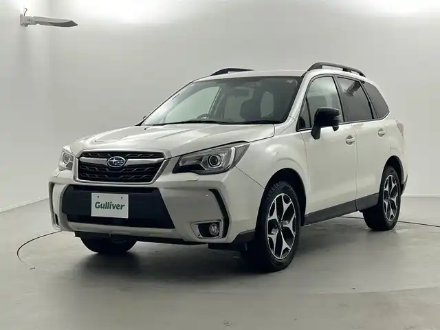 スバル フォレスター S－リミテッド スマートED 福井県 2018(平30)年 4.1万km クリスタルホワイトP ４WD/ルーフレール/アイサイトVer.2/・衝突軽減ブレーキ/・車線逸脱警報機能/・クルーズコントロール（追従有）/・車線逸脱警報機能/・側後方支援システム/カロッツェリアナビゲーション/【AM/FM/CD/Bluetooth/フルセグTV】/バックカメラ/ETC/パドルシフト/ハーフレザーシート/シートヒーター（運転席/助手席）/プッシュスタート/スマートキー/オートライト/LEDヘッドライド/フォグランプ/純正アルミホイール/ステアリング連動ヘッドランプ（SRH）