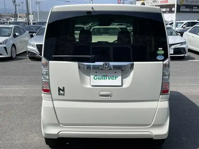 ホンダ Ｎ ＢＯＸ G ターボ SSパッケージ 徳島県 2016(平28)年 5.1万km プレミアムホワイトパールⅡ 社外メモリナビ　CN-S310D/TV/Bluetooth/AM/FM/SD/USB/クルーズコントロール/ETC/両側電動スライドドア/バックカメラ/アイドリングストップ/オートライト/純正14インチアルミホイール/純正フロアマット/シートヒーター/サイドアンダーミラー/シティブレーキアクティブシステム/ECONモード/ドアバイザー/盗難防止措置/ワンオーナー/新車時取扱説明書