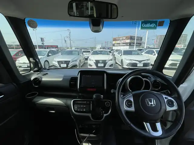 ホンダ Ｎ ＢＯＸ G ターボ SSパッケージ 徳島県 2016(平28)年 5.1万km プレミアムホワイトパールⅡ 社外メモリナビ　CN-S310D/TV/Bluetooth/AM/FM/SD/USB/クルーズコントロール/ETC/両側電動スライドドア/バックカメラ/アイドリングストップ/オートライト/純正14インチアルミホイール/純正フロアマット/シートヒーター/サイドアンダーミラー/シティブレーキアクティブシステム/ECONモード/ドアバイザー/盗難防止措置/ワンオーナー/新車時取扱説明書