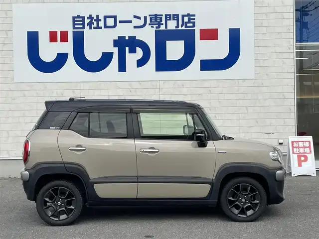 スズキ クロスビー HYBRID MZ 佐賀県 2020(令2)年 14万km キャラバンアイボリーパールメタリック/ブラック 2トーンルーフ 自社ローンご希望の方は別途その旨お申付け下さい/こちらは現金またはオートローンご利用時の価格です/禁煙車 ターボ車　/デュアルブレーキサポート　/ディスプレイオーディオ　/ＤＶＤ ＣＤ ＢＴオーディオ　/ビルトインＥＴＣ　　/前席シートヒーター　/ＬＥＤライト