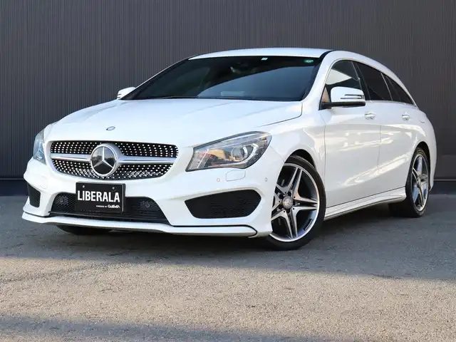 メルセデス・ベンツ ＣＬＡ１８０ Sブレイク　スポーツ 静岡県 2016(平28)年 7.6万km カルサイトホワイト 1オーナー /ACC BSM /純正ナビ　ＴＶ　ＢＴ　USB　ＭＳＶ　/ハーフレザーシート /シートヒーター　/パワーバックドア　/キーレスゴー/キーレスＸ２　/パークトロニック　/アイドリングストップ　/ETC2.0/HIDライト　