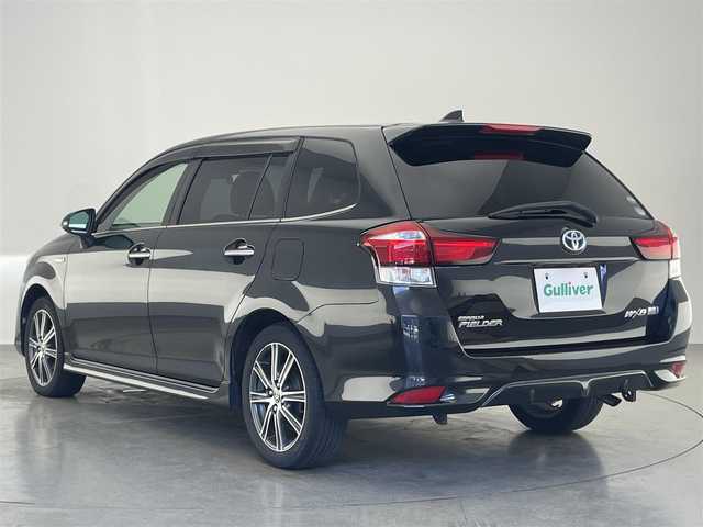 トヨタ カローラ フィールダー ハイブリッドG ダブルバイビー 愛知県 2016(平28)年 8万km ブラックマイカ 純正ナビ　フルセグＴＶ　Ｂｌｕｅｔｏｏｔｈ　バックカメラ　シートヒーター　黒ハーフレザー　セーフティセンス　衝突軽減　レーンキープ　オートハイビーム　ＬＥＤヘッドライト　ＥＴＣ　スマートキー　禁煙車