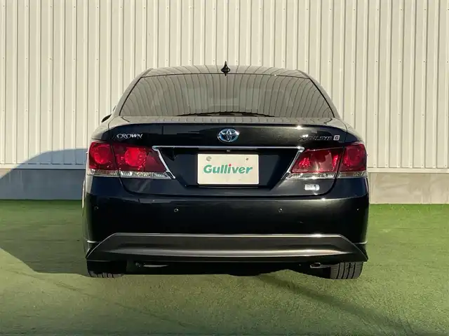 トヨタ クラウン ハイブリッド アスリートG 香川県 2013(平25)年 7.8万km プレシャスブラックパール プリクラッシュセーフティシステム/純正8インチナビゲーション/【AM/FM/BT/TV】/パノラミックビューモニター/ブラックレザーシート/シートヒーター/シートメモリー/ベンチレーション/インテリジェントクリアランスソナー/パワーシート/ビルトインETC/革巻きステアリング/ステアリングリモコン/レーダークルーズコントロール/HIDライト/フォグランプ/純正18インチアルミホイール/純正フロアマット/スマートキー/プッシュスタート