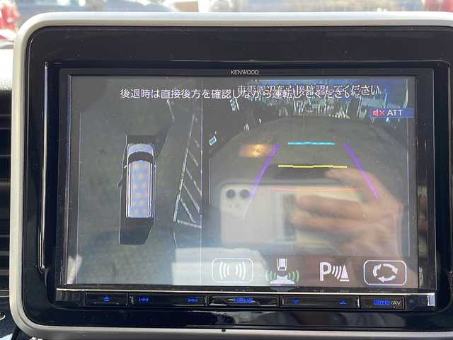 スズキ スペーシア カスタム HYBRID XS 沖縄県 2021(令3)年 3.1万km ブリスクブルーM 社外8インチナビ・TV・Bluetooth・CD・DVD/全方位カメラ/両側パワースライドドア/ドライブレコーダー/ETC/オートライト/衝突軽減システム/ステアリングスイッチ/LEDヘッドライト/スマートキー/リアロールサンシェード/リアサーキュレーター