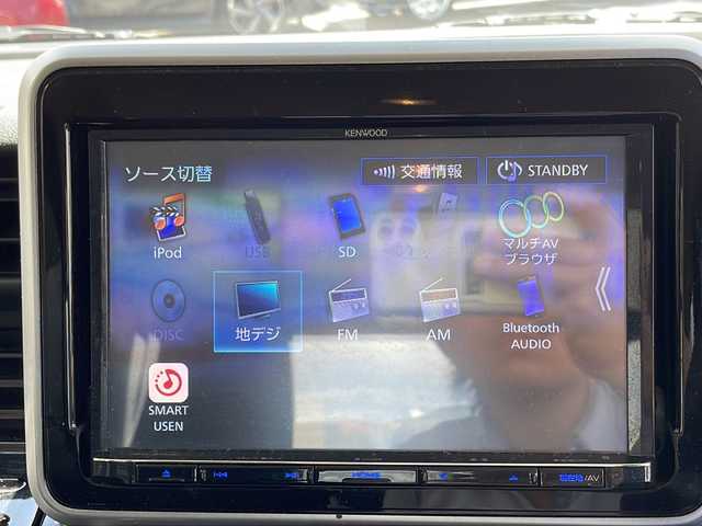 スズキ スペーシア カスタム HYBRID XS 沖縄県 2021(令3)年 3.1万km ブリスクブルーM 社外8インチナビ・TV・Bluetooth・CD・DVD/全方位カメラ/両側パワースライドドア/ドライブレコーダー/ETC/オートライト/衝突軽減システム/ステアリングスイッチ/LEDヘッドライト/スマートキー/リアロールサンシェード/リアサーキュレーター