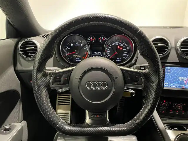 アウディ ＴＴＲＳ クーペ 愛知県 2010(平22)年 5.1万km 紺Ｍ ＲＡＹＳアルミホイール　/車高調　/スポーツレザーシート/シートヒーター　/純正ナビ　/Ｂｌｕｅｔｏｏｔｈ　/フルセグＴＶ　/ＨＤＤ　/クルーズコントロール　/ＥＴＣ/HID/ウィンカーミラー