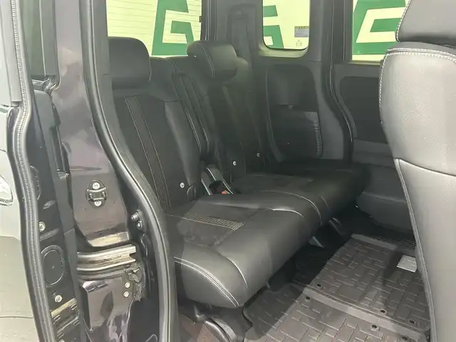 ホンダ Ｎ ＢＯＸ カスタム G L ターボ ホンダセンシング 鹿児島県 2018(平30)年 6.9万km プレミアムベルベットパープル・パール ホンダセンシング/・衝突軽減ブレーキ/・誤発進抑制機能（前後）/・歩行者事故低減ステアリング/・路外逸脱抑制機能/・アダプティブクルーズコントロール/・車線維持支援システム/・オートハイビーム/・先行車発進お知らせ機能/・標識認識機能/純正8インチSDナビ【VXU-185NBi】/（CD/DVD/フルセグ/Bluetooth/SD/USB）/バックカメラ/ビルトインETC/社外前方ドライブレコーダー【HDR-751G】/両側パワースライドドア/革巻きステアリング/ステアリングリモコン/パドルシフト/ハーフレザーシート/チップアップシート/電動格納ミラー/純正LEDヘッドライト/フロントフォグランプ/オートライト/シーケンシャルウィンカー/後席サンシェード/純正フロアマット＋ラバーマット/純正15インチアルミ/純正ドアバイザー