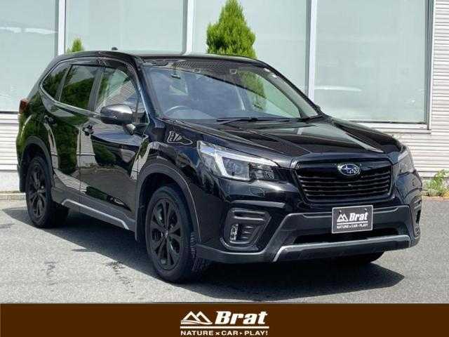 スバル フォレスター スポーツ 岩手県 2020(令2)年 1.5万km クリスタルブラックシリカ ターボ/全席シートヒーター/純正ナビ/ＣＤ／ＤＶＤ／ＢＴ／フルセグ/リアソナー/ステアリングヒーター/ＢＳＭ/レーンキープ/プリクラッシュブレーキ/ハーフレザーシート/ＳＲＨ/ＥＴＣ/パワーバックドア/X-MODE/オートブレーキホールド/シートメモリー/社外マフラー