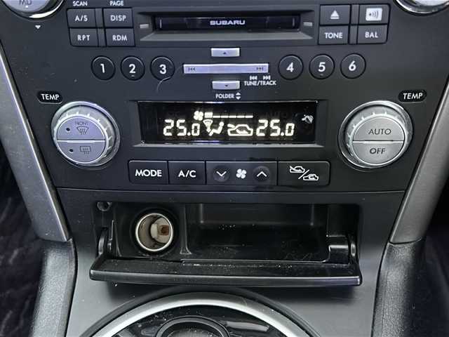 スバル レガシィ ツーリングワゴン 2．5i アーバンセレクション 秋田県 2008(平20)年 18.7万km ミッドナイトブルーパール ・４ＷＤ/・プッシュスタート/・スマートキー/・ＥＴＣ/・ＭＴモード付ＡＴ/・ドライブレコーダー/・黒ハーフ革シート/・前席パワーシート/・ＨＩＤ/・Ｒｅｇｕ．９２－Ｚマフラー/・フォグライト黄色/・17インチアルミホイール