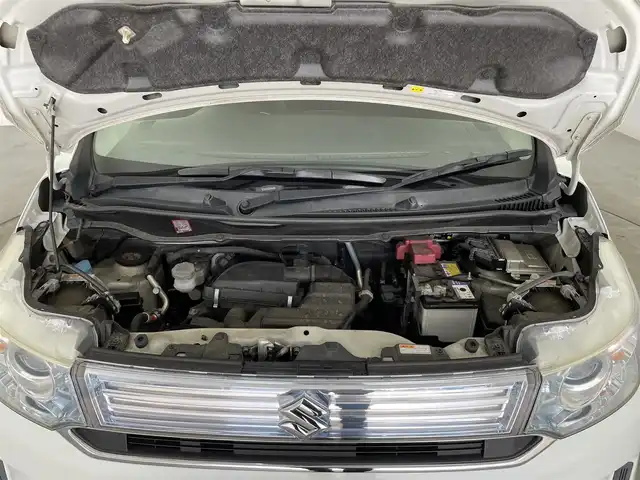 スズキ ワゴンＲ スティングレー X 大分県 2016(平28)年 8.1万km クリスタルホワイトP 社外ナビ【MDV-S708】/Bluetooth/フルセグTV/衝突軽減ブレーキ/アイドリングストップ/スマートキー/オートライト/運転席シートヒーター/純正フロアマット/純正14インチアルミホイール/ドアバイザー/横滑り防止システム/パワーウィンドウ/パワーステアリング