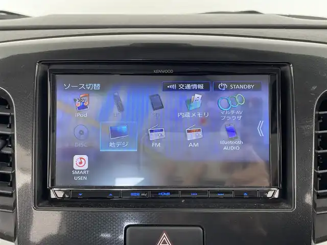 スズキ ワゴンＲ スティングレー X 大分県 2016(平28)年 8.1万km クリスタルホワイトP 社外ナビ【MDV-S708】/Bluetooth/フルセグTV/衝突軽減ブレーキ/アイドリングストップ/スマートキー/オートライト/運転席シートヒーター/純正フロアマット/純正14インチアルミホイール/ドアバイザー/横滑り防止システム/パワーウィンドウ/パワーステアリング