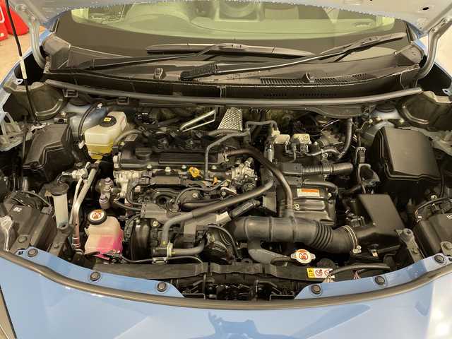 トヨタ ヤリスクロス ハイブリッド Z 新潟県 2021(令3)年 2.4万km グレイッシュブルー 4WD/トヨタセーフティセンス/純正ナビ/Bluetooth/バックカメラ/パワーバックドア/レーダークルーズコントロール/LEDオートライト/オートハイビーム/フォグランプ/ハーフレザーシート/パワーシート/シートヒーター/純正18インチアルミホイール/レーントレーシングアラート/ステアリングリモコン/電格ミラー/ウィンカーミラー/スマートキー/ビルトインETC