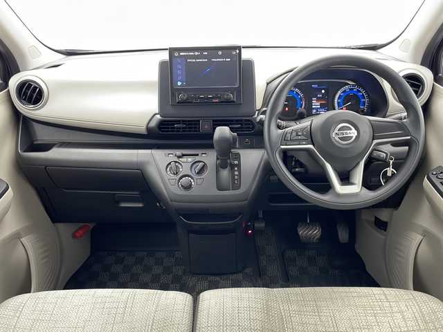 日産 デイズ S 千葉県 2022(令4)年 2.3万km ブラック 衝突軽減ブレーキ/レーンキープアシスト/社外ディスプレイオーディオ/バックカメラ/アイドリングストップ/ETC/社外フロアマット/コーナーセンサー/リモコンキー/ハロゲンヘッドライト/W＋サイド＋カーテンエアバッグ