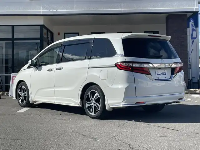 ホンダ オデッセイ アブソルート 青森県 2014(平26)年 13.4万km ホワイトオーキッドパール (株)IDOMが運営する【じしゃロン青森店】の自社ローン専用車両になりますこちらは現金、またはオートローンご利用時の価格です。自社ローンご希望の方は別途その旨お申付け下さい。/純正メモリナビ/CD/DVD/Bluetooth/TV/バックカメラ/両側パワースライドドア/ETC/オートライト/LEDヘッドライト/パドルシフト/クルーズコントロール/電動格納ミラー/アイドリングストップ/ドアバイザー/プッシュスタート