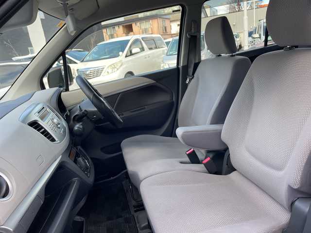 スズキ ワゴンＲ FZ 長野県 2014(平26)年 7.4万km ミステリアスバイオレットパール 禁煙車/純正オーディオ/（ＣＤ／ＦＭ／ＡＭ／ＡＵＸ）/ＥＴＣ/ステアリングスイッチ/シートヒーターＤ席/フロアマット/プッシュスタート/純正ドアバイザー/電動格納ドアミラー/ウィンカーミラー/スマートキー/スペアキー×１/横滑り防止機能/盗難防止機能/衝突軽減システム/ヘッドライトレベライザー/純正１４インチアルミホイール/アイドリングストップ/オートエアコン/ダブルエアバック