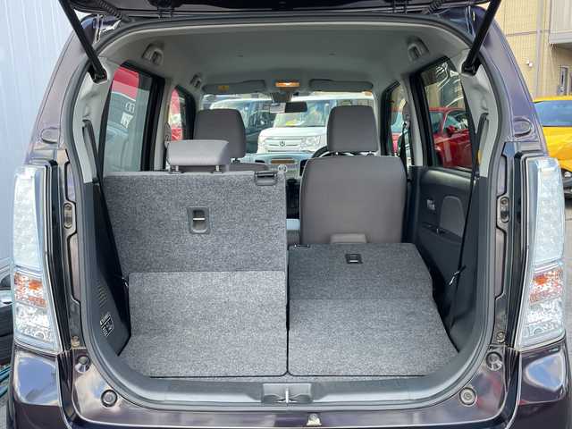 スズキ ワゴンＲ FZ 長野県 2014(平26)年 7.4万km ミステリアスバイオレットパール 禁煙車/純正オーディオ/（ＣＤ／ＦＭ／ＡＭ／ＡＵＸ）/ＥＴＣ/ステアリングスイッチ/シートヒーターＤ席/フロアマット/プッシュスタート/純正ドアバイザー/電動格納ドアミラー/ウィンカーミラー/スマートキー/スペアキー×１/横滑り防止機能/盗難防止機能/衝突軽減システム/ヘッドライトレベライザー/純正１４インチアルミホイール/アイドリングストップ/オートエアコン/ダブルエアバック