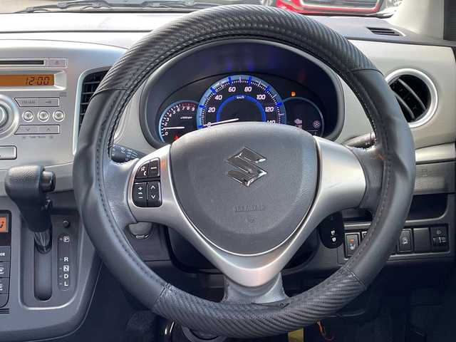 スズキ ワゴンＲ FZ 長野県 2014(平26)年 7.4万km ミステリアスバイオレットパール 禁煙車/純正オーディオ/（ＣＤ／ＦＭ／ＡＭ／ＡＵＸ）/ＥＴＣ/ステアリングスイッチ/シートヒーターＤ席/フロアマット/プッシュスタート/純正ドアバイザー/電動格納ドアミラー/ウィンカーミラー/スマートキー/スペアキー×１/横滑り防止機能/盗難防止機能/衝突軽減システム/ヘッドライトレベライザー/純正１４インチアルミホイール/アイドリングストップ/オートエアコン/ダブルエアバック