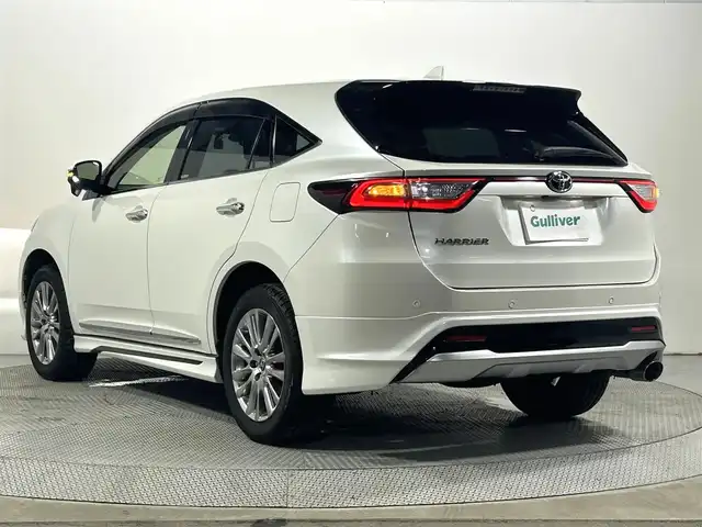 トヨタ ハリアー プレミアム 大阪府 2018(平30)年 6.9万km ホワイトパールクリスタルシャイン モデリスタエアロ　純正大型ナビＴＶ　レーダークルコン　衝突軽減　パワーシート　電動リアゲート　バックカメラ　ＥＴＣ　ドラレコ　レーンアシスト　オートハイビーム　ＬＥＤヘッドライト　クリアランスソナー