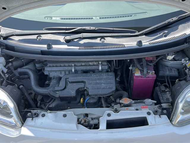 ダイハツ ムーヴ カスタム X 山口県 2012(平24)年 10.9万km パールホワイトⅢ 禁煙車/スマートキー/プッシュスタート/ETC/社外メモリナビ/(TV/BT/DVD/ラジオ)/オートエアコン/フロアマット/eco IDLE/ドアバイザー/パワーウィンドウ/パワーステアリング/保証書/取扱説明書/記録簿