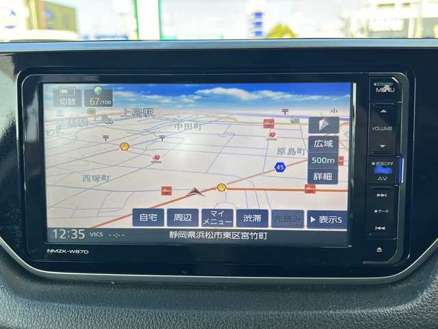 ダイハツ ムーヴ カスタム X LTD SAⅢ 静岡県 2018(平30)年 6.4万km パールホワイトⅢ 【安全装備】/スマートアシストIII/衝突回避・軽減ブレーキ機能/（車速約4km/hから80km/h間時警報アラーム喚起作動）/（前車相対速度約30km/h未満時衝突回避機能作動）/（前車相対速度約30km/hから80km/h時衝突軽減ブレーキ作動）/（対歩行者：車速約30km/h未満時回避機能作動、50km/h未満時軽減機能作動）/オートハイビーム（作動車速：約25km/h以上時）/誤発進抑制機能（障害物検知範囲前方4m以内・後方3m以内）/車線逸脱警報（作動車速：約60km/h以上時）/先行車発進お知らせ機能  /【主要装備】/・純正ナビ　/・ドライブレコーダー　/・バックカメラ　/・ＬＥＤヘッドライト　/・スマートキー　/・プッシュスタート　/・純正１５インチアルミホイール　/・シートヒーター　/・オートライト　/・ステアリングスイッチ
