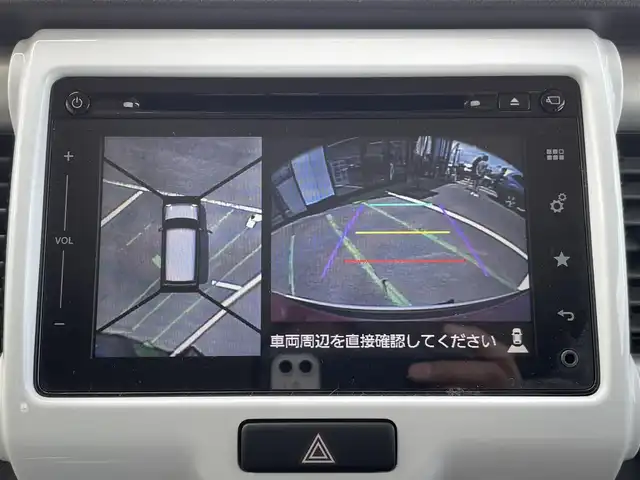 スズキ ハスラー X ターボ 長崎県 2016(平28)年 6.9万km キャンディピンクメタリック/ホワイト2トーンルーフ 全方位カメラ/純正メーカーナビ/（フルセグ・DVD・BT・USB）/デュアルカメラブレーキサポート/HID/オートライト/レーンキープアシスト/スマートキー/アイドリングストップ/ETC/前席シートヒーター/プッシュスタート