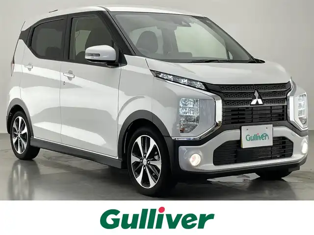 三菱 ｅＫクロス G プラスエディション 愛知県 2022(令4)年 2.1万km シルキーホワイト 純正９型ナビ　フルセグＴＶ　ＢＴ　全方位カメラ　マイパイロット　シートヒーター　ｅアシスト　衝突軽減装置　追従クルコン　ＥＴＣ　ドラレコ　ＬＥＤオートライト　コーナーセンサー　先進快適ＰＫＧ　禁煙車