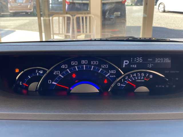 ダイハツ タント カスタム X トップED SA Ⅲ 埼玉県 2017(平29)年 3.1万km ブラックマイカメタリック スマートアシストIII/社外ナビ/　　CD/DVD/BT/フルセグTV/バックカメラ/片側パワースライドドア/LEDオートライト/ハーフレザーシート/運転席シートヒーター/純正14インチAW/ステアリングスイッチ/アイドリングストップ/プッシュスタート/ETC/禁煙車