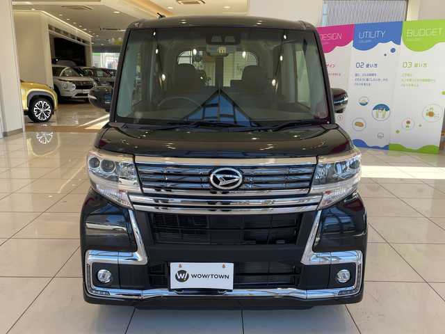 ダイハツ タント カスタム X トップED SA Ⅲ 埼玉県 2017(平29)年 3.1万km ブラックマイカメタリック スマートアシストIII/社外ナビ/　　CD/DVD/BT/フルセグTV/バックカメラ/片側パワースライドドア/LEDオートライト/ハーフレザーシート/運転席シートヒーター/純正14インチAW/ステアリングスイッチ/アイドリングストップ/プッシュスタート/ETC/禁煙車