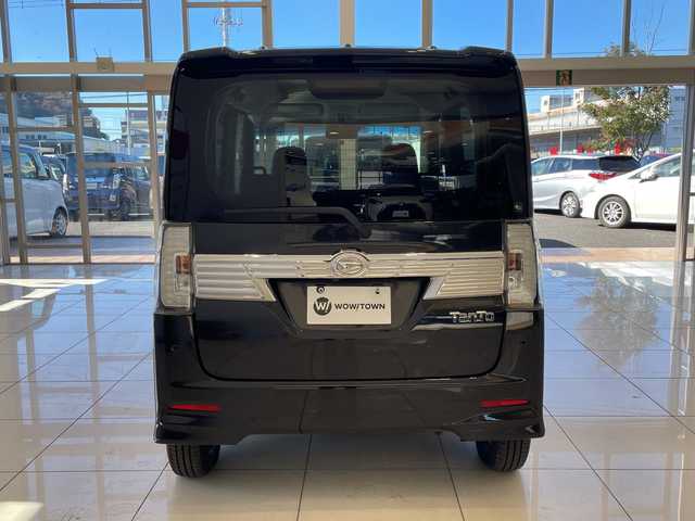 ダイハツ タント カスタム X トップED SA Ⅲ 埼玉県 2017(平29)年 3.1万km ブラックマイカメタリック スマートアシストIII/社外ナビ/　　CD/DVD/BT/フルセグTV/バックカメラ/片側パワースライドドア/LEDオートライト/ハーフレザーシート/運転席シートヒーター/純正14インチAW/ステアリングスイッチ/アイドリングストップ/プッシュスタート/ETC/禁煙車