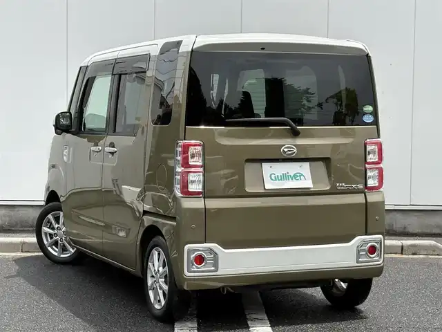 ダイハツ ウェイク L レジャーエディション SA Ⅲ 三重県 2018(平30)年 6.4万km パールホワイトⅢ /オフビートカーキM 両側パワースライドドア/ETC/純正ナビ（Bluetooth/DVD/CD/地デジTV/SD）/TVキャンセラー/バックカメラ/ドライブレコーダー/スマートアシスト3/・衝突回避支援ブレーキ（対車両・歩行者）/・衝突警報（対車両・歩行者）/・車線逸脱警報/・誤発進抑制制御/・先行車発進お知らせ/・オートハイビーム/リアコーナーセンサー/純正ナビ装着アップグレードパック/ステアリングスイッチ/6スピーカー/LEDルームランプ/上下2段調整式デッキボード/イージーケアフロア/ユーリティフック/荷室床面フック/固定ベルト/オートエアコン/助手席下収納/ゴムフロアマット/UVカットガラス/チェック柄ファブリックシート/スペアキー