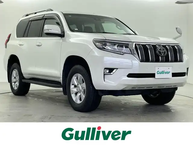 トヨタ ランドクルーザー プラド TX Lパッケージ 福井県 2022(令4)年 5.9万km ホワイトパールクリスタルシャイン ワンオーナー/サンルーフ/純正ナビ/【CD/DVD/SD/SDREC/BT/フルセグ】/バックカメラ/前後ドライブレコーダー/ビルトインETC/LDA/PCS/RSA/コーナーセンサー/オートリトラクタブルミラー/オートライト/オートマチックハイビーム/サイドステップ/リアスポイラー/トノカバー/純正アルミホイール/新車時保証書/取扱説明書/ナビ取扱説明書/スマートキー/スペアキー