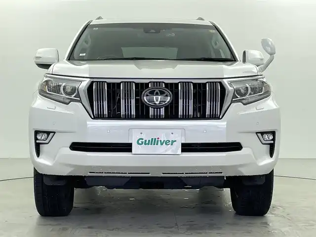 トヨタ ランドクルーザー プラド TX Lパッケージ 福井県 2022(令4)年 5.9万km ホワイトパールクリスタルシャイン ワンオーナー/サンルーフ/純正ナビ/【CD/DVD/SD/SDREC/BT/フルセグ】/バックカメラ/前後ドライブレコーダー/ビルトインETC/LDA/PCS/RSA/コーナーセンサー/オートリトラクタブルミラー/オートライト/オートマチックハイビーム/サイドステップ/リアスポイラー/トノカバー/純正アルミホイール/新車時保証書/取扱説明書/ナビ取扱説明書/スマートキー/スペアキー