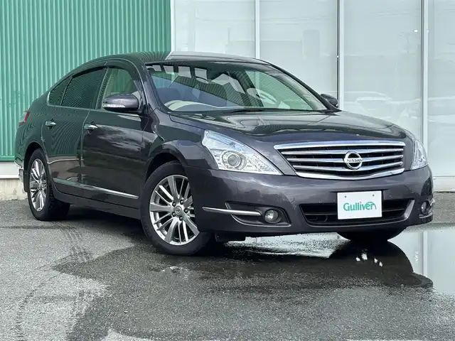 日産 ティアナ 250XV 福岡県 2012(平24)年 5.7万km ディープアメジストグレー プッシュスタートボタン/スマートキー/純正メーカーナビ/ワンセグTV/バックカメラ/ETC/純正フロアマット/純正アルミホイール/運転席・助手席パワーシート/LEDヘッドライト