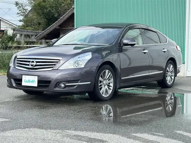 日産 ティアナ 250XV 福岡県 2012(平24)年 5.7万km ディープアメジストグレー プッシュスタートボタン/スマートキー/純正メーカーナビ/ワンセグTV/バックカメラ/ETC/純正フロアマット/純正アルミホイール/運転席・助手席パワーシート/LEDヘッドライト