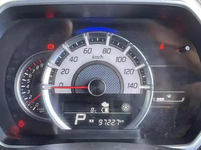 スズキ スペーシア カスタム HYBRID XS ターボ 滋賀県 2022(令4)年 3.1万km ブルーイッシュブラックパール3 社外ナビ/（CD/DVD/BT/フルセグTV）/スズキセーフティサポート/・衝突被害軽減ブレーキ/・車線逸脱警報/・オートハイビーム/・アダプティブクルーズコントロール/バックカメラ/ETC/両側パワースライドドア/D席シートヒーター/ヘッドアップディスプレイ/パーキングセンサー/パドルシフト/LEDヘッドライト/社外フロアマット/純正15インチAW