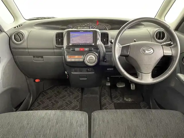 ダイハツ タント カスタム X 大分県 2010(平22)年 6.8万km ブロンズオリーブパールメタリック 社外７型ナビ/（Ｂｌｕｅｔｏｏｔｈ／ＣＤ／ＤＶＤ／ＳＤ／フルセグＴＶ）/バックカメラ/ＥＴＣ/スマートキー/社外ドラレコ前後/電動格納ウィンカーミラー/ドアバイザー/フォグランプ/純正アルミホイール/片側パワースライドドア