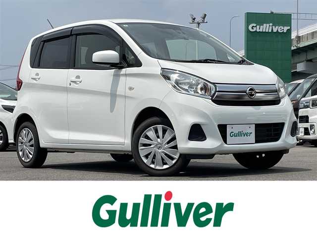日産 デイズ J 愛知県 2018(平30)年 3.5万km ホワイト 純正メモリーナビ/（AM/FM/CD/SD)/フルセグTV/バックカメラ/ETC/ドライブレコーダー/リモコンキー/スペアキー/ドアバイザー/フロアマット