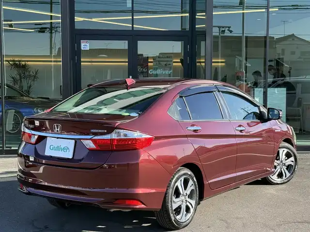 ホンダ グレイス ハイブリッド EX 栃木県 2015(平27)年 9.4万km プレミアムディープロッソパール 純正ナビ/バックカメラ/ETC/ハーフレザーシート/シートヒーター/LEDヘッドライト/レーダーブレーキ/ワイパー熱線/ミラーヒーター/スマートキー×2